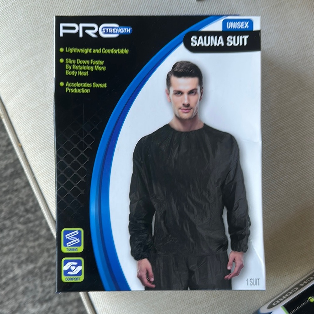 PR Strength Unisex Black Sauna Suit
